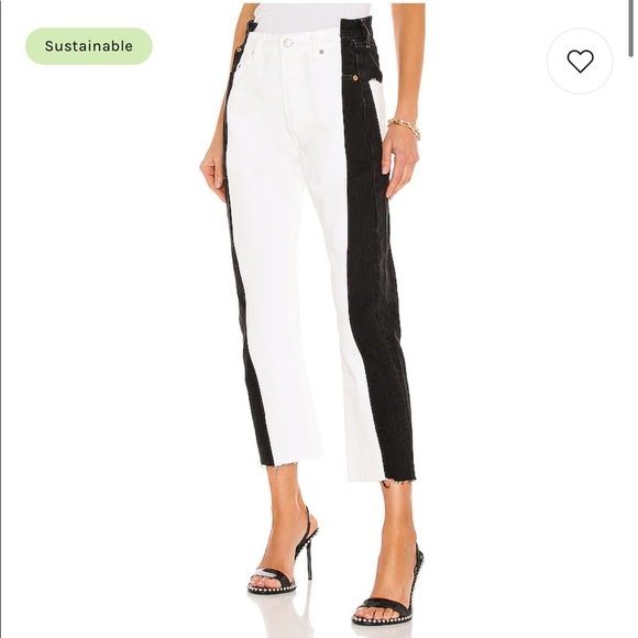 EB Denim Denim - NWOT. Two Toned in Black & White